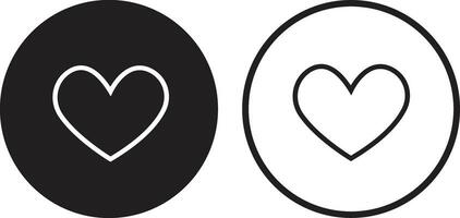 Heart like icon symbol line, flat set. social design vector in trendy style isolated on transparent background. Faq and support icon sign use for mobile, apps or website.