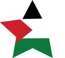 Free Palestine flag icon in flat. isolated on transparent background. use for banner, t-shirt, social media post as stand with Palestine freedom flag sign symbol vector for apps and website