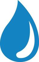 Water Drop Icon in flat. isolated on transparent background. Liquid drop icon trendy style sign for mobile apps and website design. Drop of water simple vector Symbol, logo