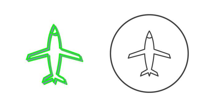 Plane Vector Icon