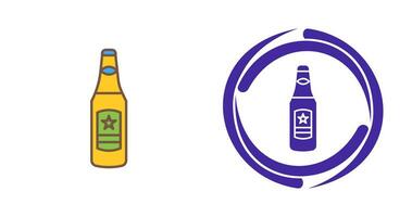 Beer Bottle Vector Icon