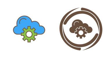 Cloud Computing Vector Icon