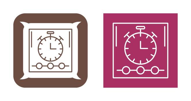 icono de vector de tiempo