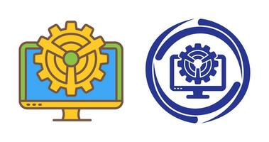 Monitor Vector Icon