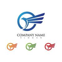 Falcon Logo Template vector