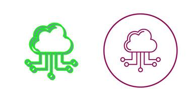 Cloud Computing Vector Icon