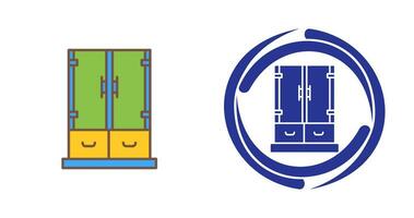 icono de vector de cajón de gabinete