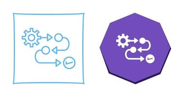 Process Vector Icon