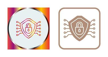 Cyber Security Vector Icon