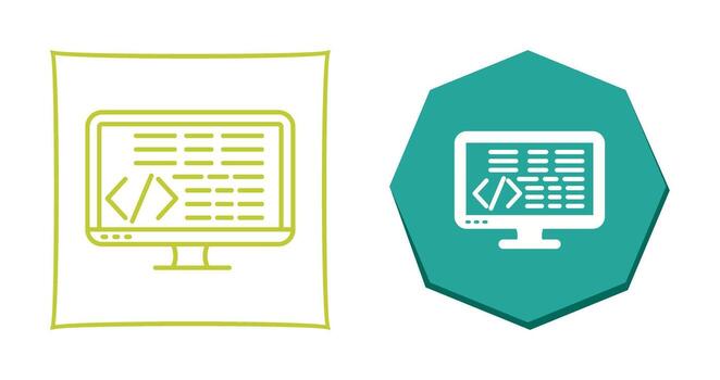 Coding Vector Icon