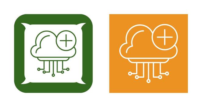Cloud Computing Vector Icon