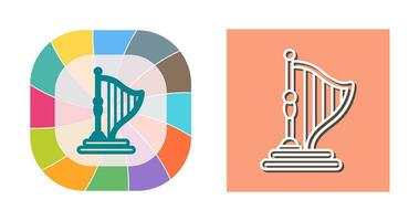 Harp Vector Icon