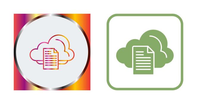 icono de vector de archivo