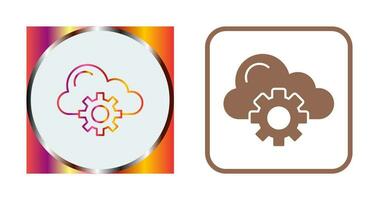 Cloud Computing Vector Icon