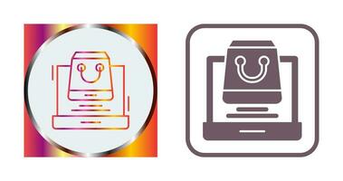 Online Shopping Vector Icon