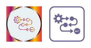 Process Vector Icon