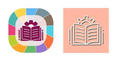 Open Book Vector Icon