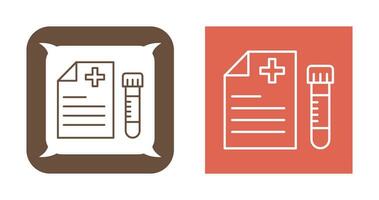 Blood Test Vector Icon