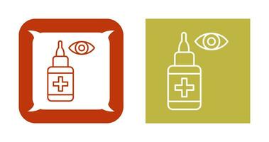 Eye Drop Vector Icon