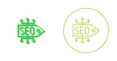 SEO Tag Vector Icon