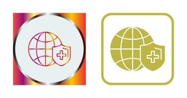 Global Protection Vector Icon