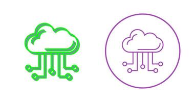 Cloud Computing Vector Icon