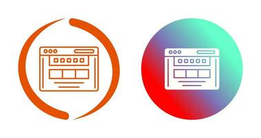 Browser Vector Icon