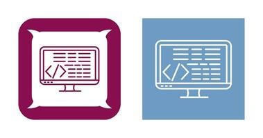 Coding Vector Icon