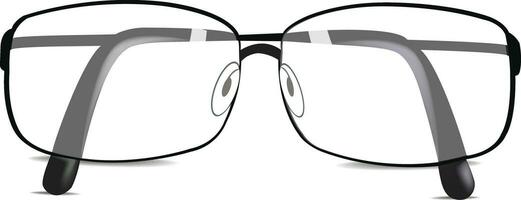Transparent eyeglasses and sunglasses for men and women vector