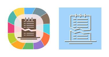 Corrupted List Vector Icon