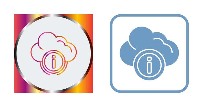 Cloud Computing Vector Icon