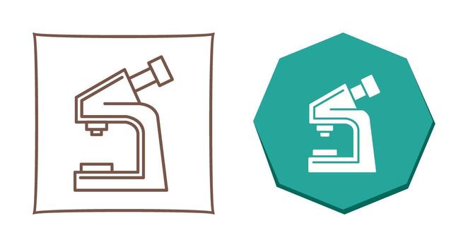 Microscope Vector Icon