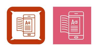 Ebook Vector Icon