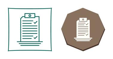 Check List Vector Icon