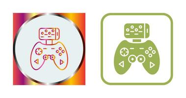 icono de vector de controlador de juego