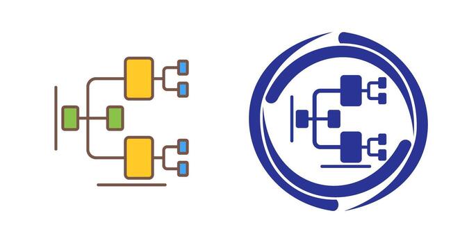 icono de vector de gráfico