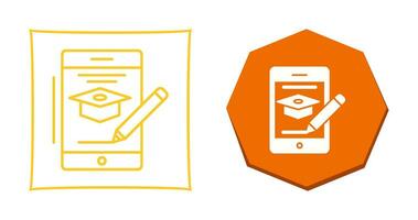 Online Course Vector Icon