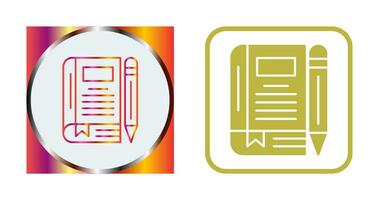 Diary Vector Icon
