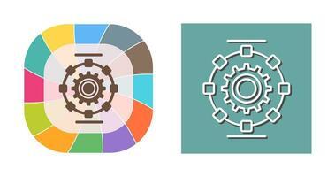 Automated Process Vector Icon