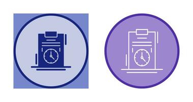 Time Management Vector Icon