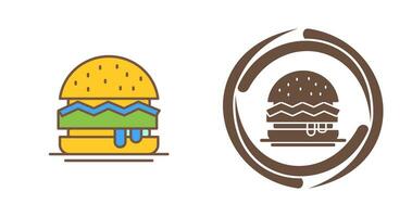 icono de vector de hamburguesa