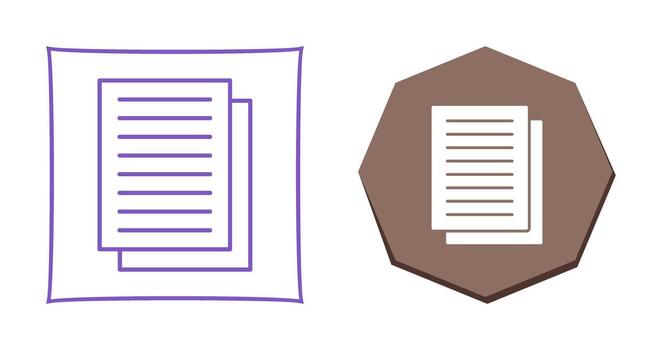 Document Vector Icon