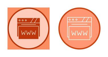 Web Browser Vector Icon