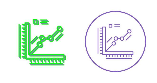 Graph Vector Icon