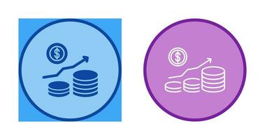 Money Growth Vector Icon