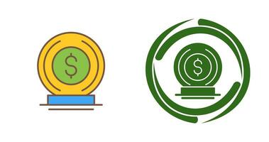 Coin Vector Icon