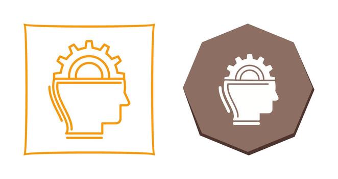 Machine Learning Vector Icon