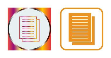 Document Vector Icon