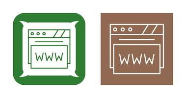 Web Browser Vector Icon