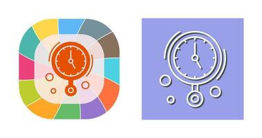 Wall Clock Vector Icon